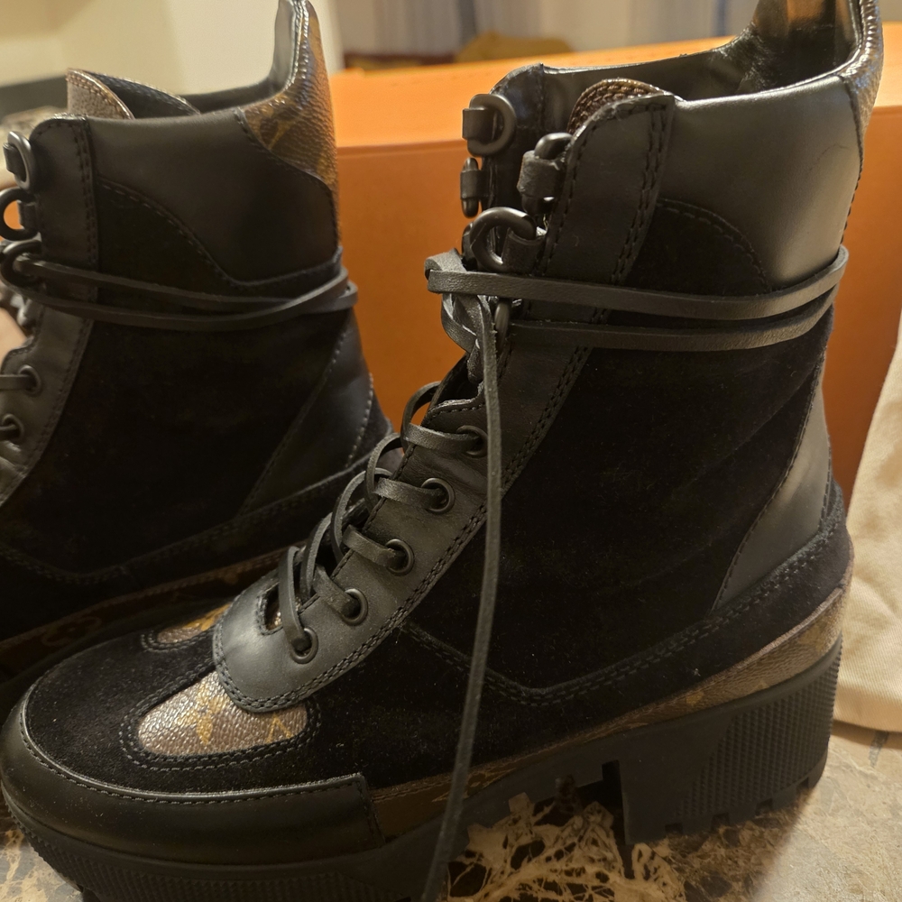 Louis Vuitton Combat Boots - Picture 1 of 7